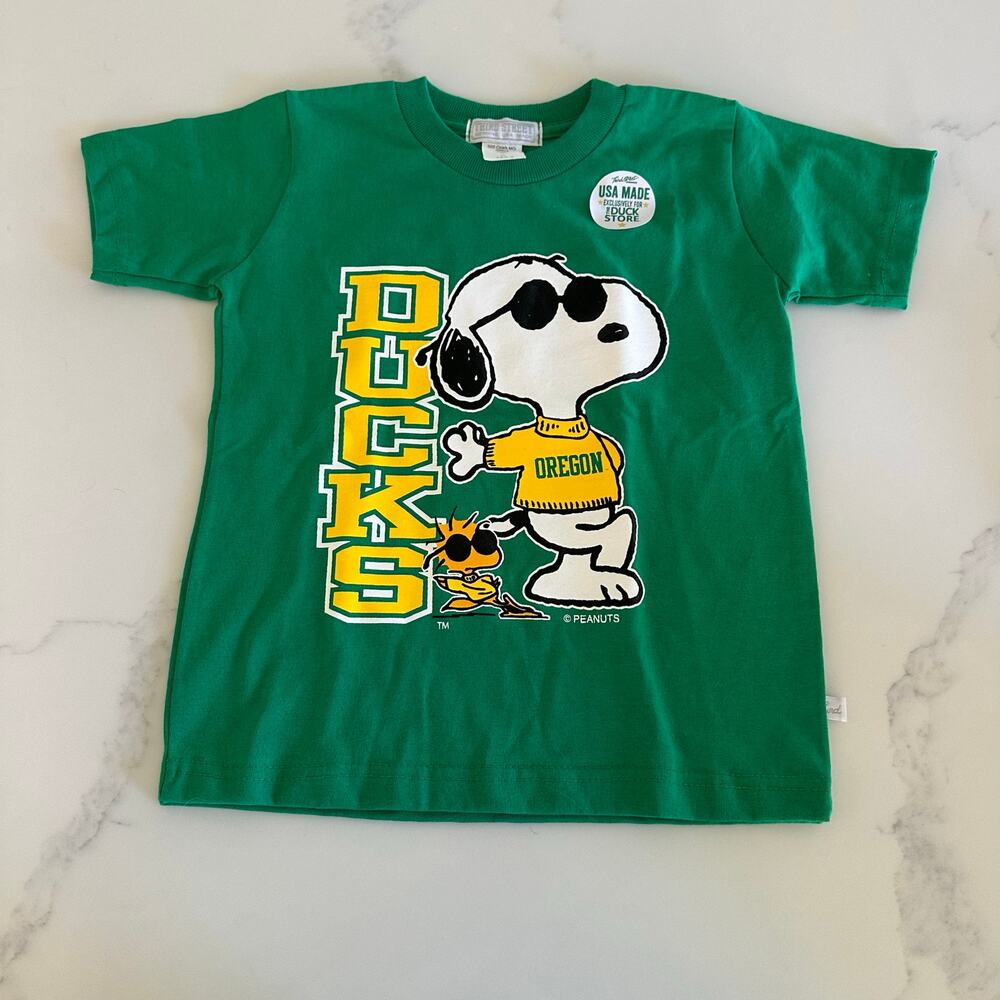 NWT Kids Oregon Ducks Snoopy Tshirt Size XS (5)
